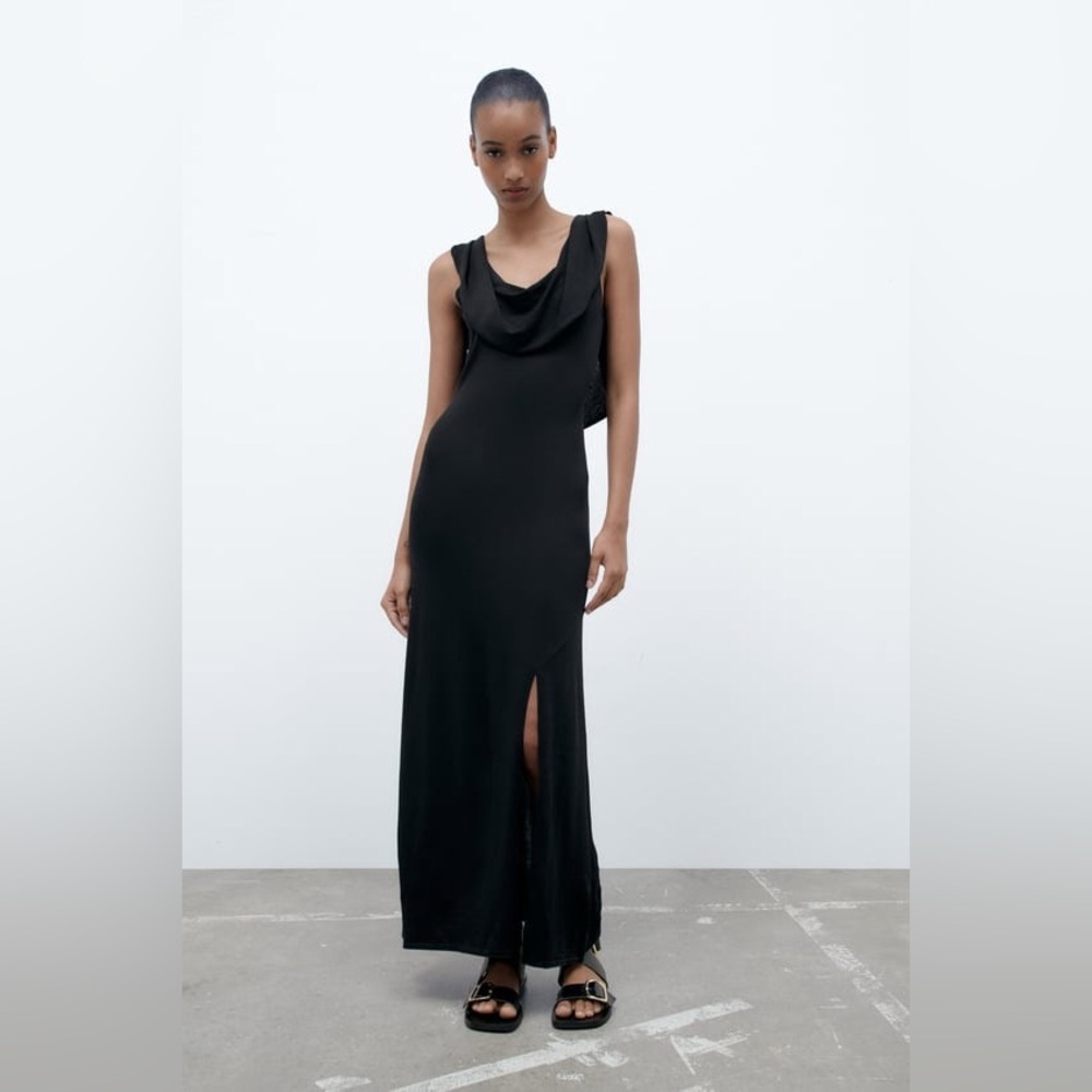 Black Zara Maxi dress
